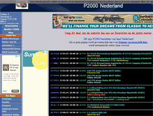 Tablet Screenshot of p2000.weerstationuithuizermeeden.nl